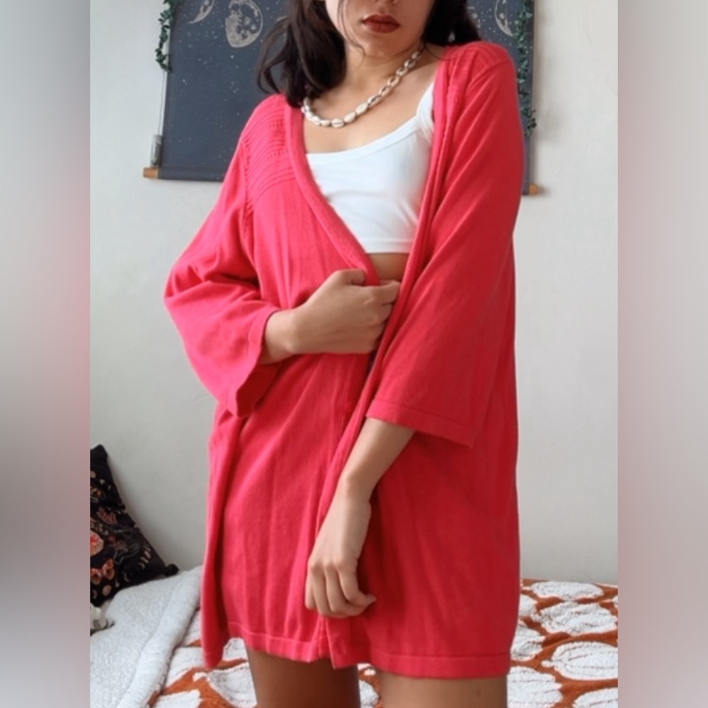 Pink Cardigan🩷 Comfy and warm